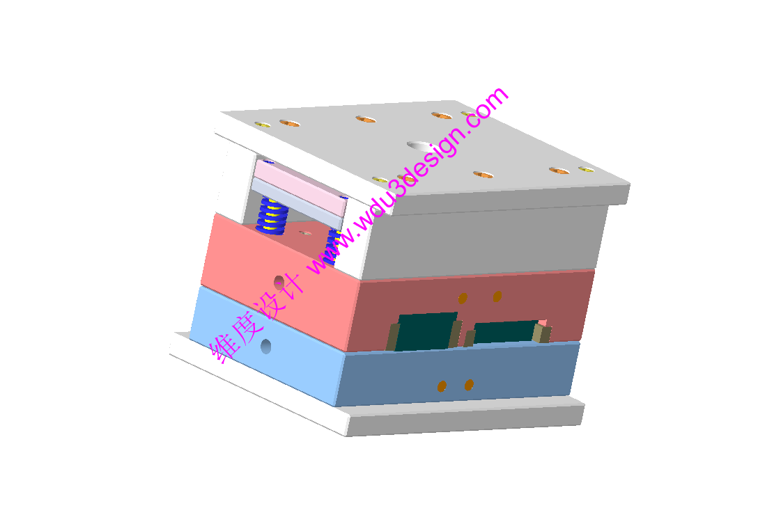 模具3D图